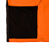 Куртка флисовая унисекс Manakin, оранжевая - Фото 4
