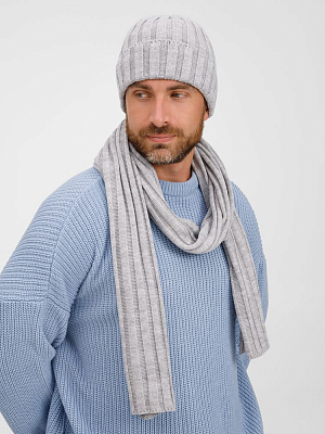 Шапка Metelitsa, серебристо-серый меланж