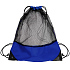 Рюкзак мешок с укреплёнными уголками Mesh, синий, 35*41 см, полиэстер 210D - Фото 1