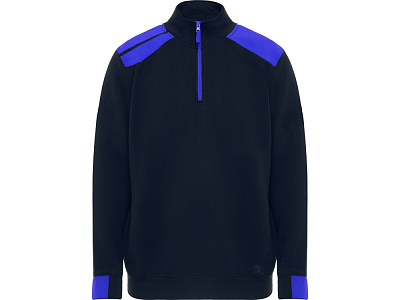 Толстовка с воротом на молнии Maverick мужская (Синий нэйви, королевский синий)