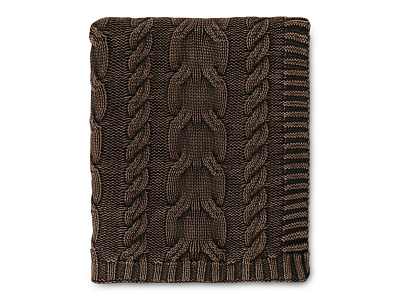 Плед HYGGE 1000 (Коричневый)