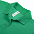 Рубашка поло женская ID.001 зеленая - Фото 3