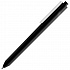 Ручка шариковая Pigra P03 Mat, черная с белым - Фото 3