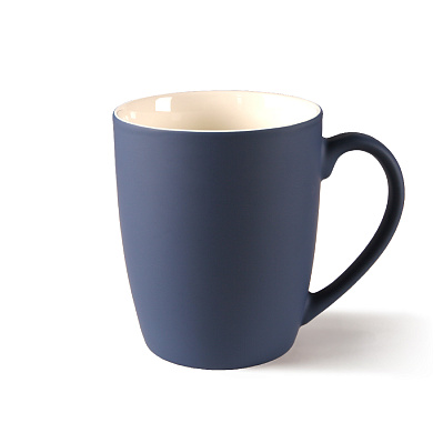 Кружка MATFEY soft touch 350 мл (Тёмно-синий)