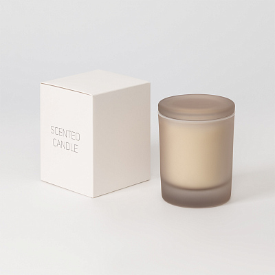 Ароматическая свеча Mizu, бежевая