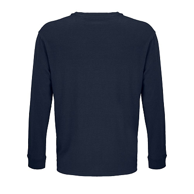 Футболка унисекс с длинным рукавом Pioneer LSL, темно-синяя