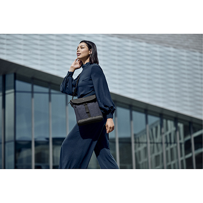 Сумка наплечная VICTORINOX Altmont Original Flapover Digital Bag, синяя, нейлон, 26x10x30 см, 7 л