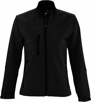 Куртка женская на молнии Roxy 340 черная (Черный)