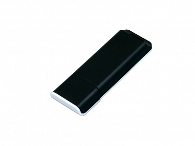 USB 2.0- флешка на 32 Гб с оригинальным двухцветным корпусом (Черный/белый)