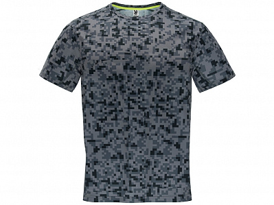 Спортивная футболка Assen мужская (Пиксельный черный)