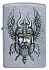 Зажигалка ZIPPO Viking Warrior с покрытием Street Chrome™, латунь/сталь, серебристая, 38x13x57 мм - Фото 4