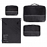 Дорожный набор сумок noJumble 4 в 1, черный - Фото 2
