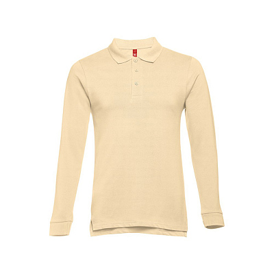 Рубашка-поло мужская BERN 210 с длинным рукавом