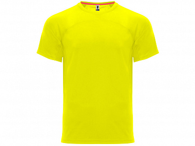 Спортивная футболка Monaco унисекс (Неоновый желтый)