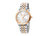Корпус- комбинированный (стальной/розовое золото), циферблат- стальной, крепление- стальной/розовое золото