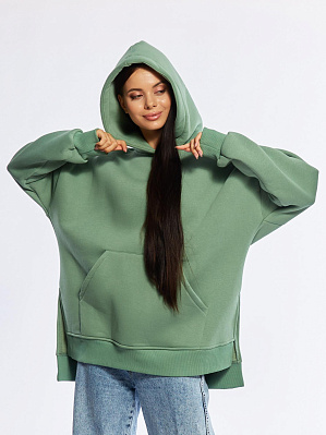 Худи унисекс оверсайз BB Vancouver 2XL/3XL (Хаки)