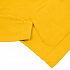 Худи флисовое унисекс Manakin, желтое - Фото 4