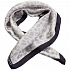 Платок Leopardo Silk, серый - Фото 3