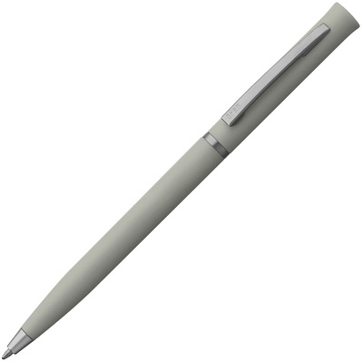 Ручка шариковая Euro Chrome, серая (Серый)