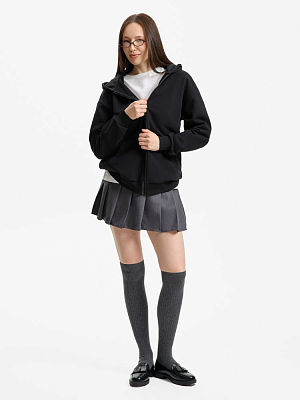 Толстовка унисекс оверсайз Sartoro, черная