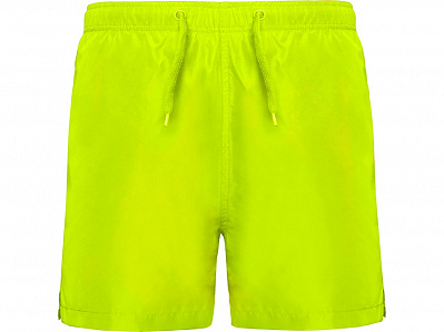 Плавательные шорты Aqua, мужские (Неоновый желтый)
