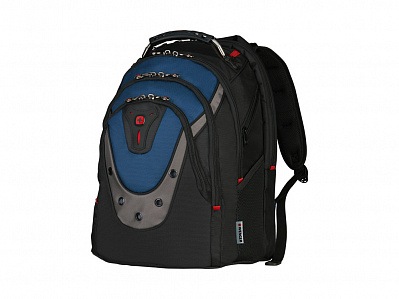 Рюкзак Ibex с отделением для ноутбука 17 (Черный/синий)