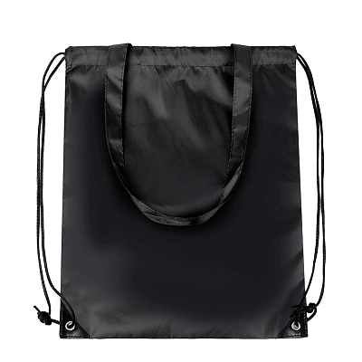 Сумка-рюкзак для покупок LUKMORY, чёрная