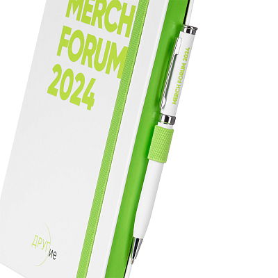 Шариковая ручка Бенуа (Benua), белая