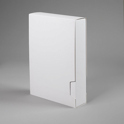 Коробка  POWER BOX  белая, 25,6х17,6х4,8см. (Белый)