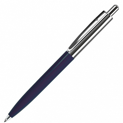 Ручка шариковая BUSINESS (Синий, серебристый)