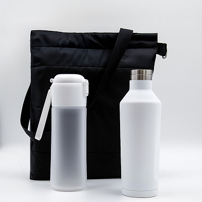 Набор Aquality Shape (белый с черным) (Белый с черным)