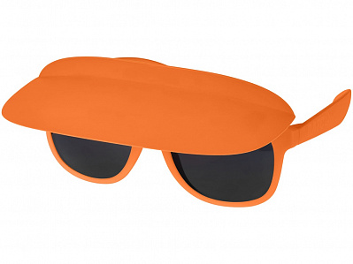 Очки солнцезащитные с козырьком Miami (Оранжевый/черный)