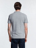 Рубашка поло мужская Adam, серый меланж - Фото 7