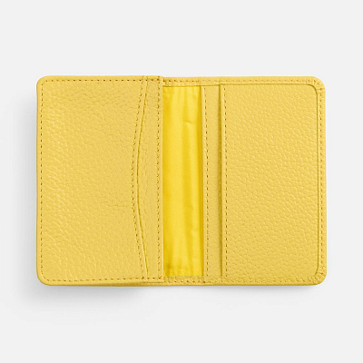 Футляр для визиток Unison, желтый