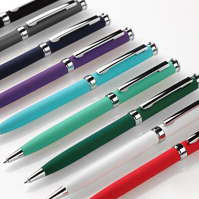 Шариковая ручка Бенуа (Benua), фиолетовая