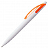 Ручка шариковая Bento, белая с оранжевым - Фото 2