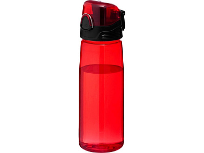 Бутылка спортивная Capri (Прозрачный красный)