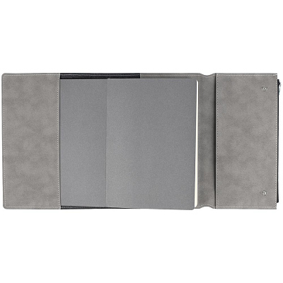 Ежедневник Grace на заказ, недатированный, серый