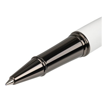 Ручка-роллер Pierre Cardin NOUVELLE, цвет - белый. Упаковка В-1