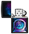 Зажигалка ZIPPO Astronaut с покрытием Black Matte, латунь/сталь, чёрная, матовая, 38x13x57 мм - Фото 4