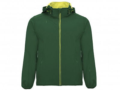 Куртка софтшелл Siberia мужская (Бутылочный зеленый)