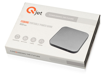 Внешний аккумулятор Esquire, 4000 mAh
