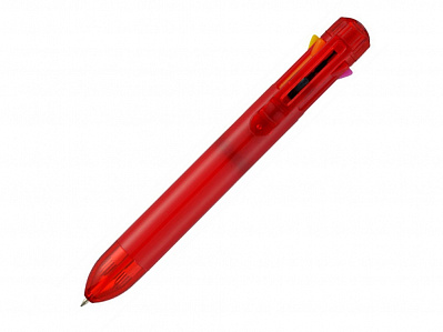 Ручка пластиковая шариковая Artist многостержневая (Красный)