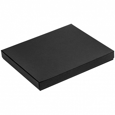 Коробка Overlap под ежедневник и аккумулятор, черная (Черный)