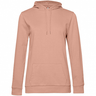 Толстовка с капюшоном женская Hoodie, бежевая (nude) (Бежевый)