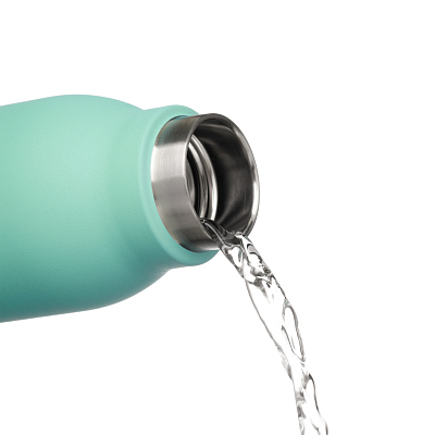 Термобутылка вакуумная герметичная Соренто (Sorento), аква