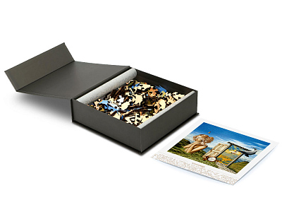 Деревянный пазл Цветок в душе, 220 деталей