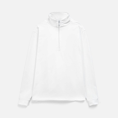 Свитшот на молнии Morfiss, белый