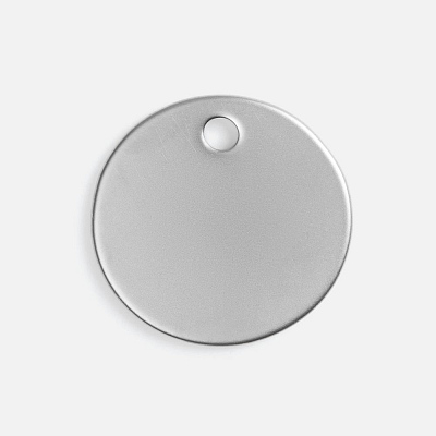 Шильдик металлический Alfa Sirkel  (Серебристый)