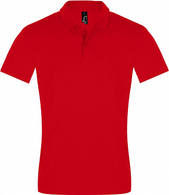 Рубашка поло мужская Perfect Men 180 красная (Красный)